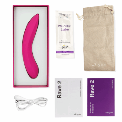 We-vibe - rave 2 vibrador g-spot rosa we-vibe caliente. Pt