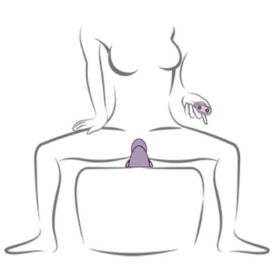 Rocks-off - vibrador ruby glow roxo para sentar rocks-off caliente. Pt