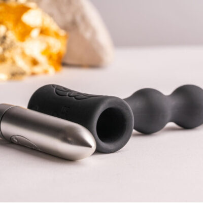 Rocks-off - petite sensations pearls plug anal vibrador preto rocks-off caliente. Pt