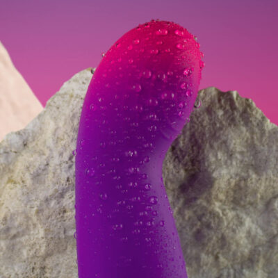Rocks-off - glow girl vibe vibrador discreto roxo para ponto g rocks-off caliente. Pt