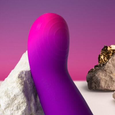 Rocks-off - glow girl vibe vibrador discreto roxo para ponto g rocks-off caliente. Pt