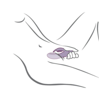Rocks-off - vibrador glo-girl purple rabbit rocks-off caliente. Pt