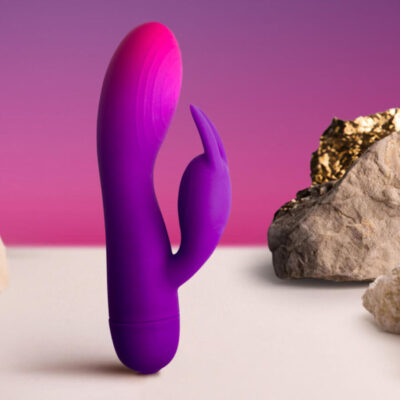 Rocks-off - vibrador glo-girl purple rabbit rocks-off caliente. Pt