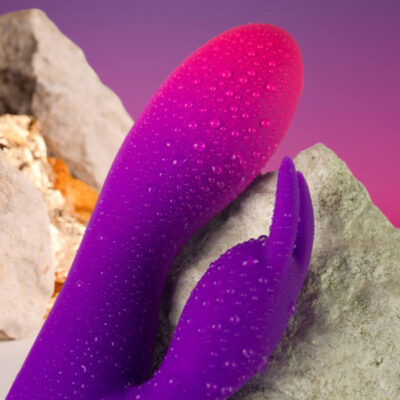 Rocks-off - vibrador glo-girl purple rabbit rocks-off caliente. Pt