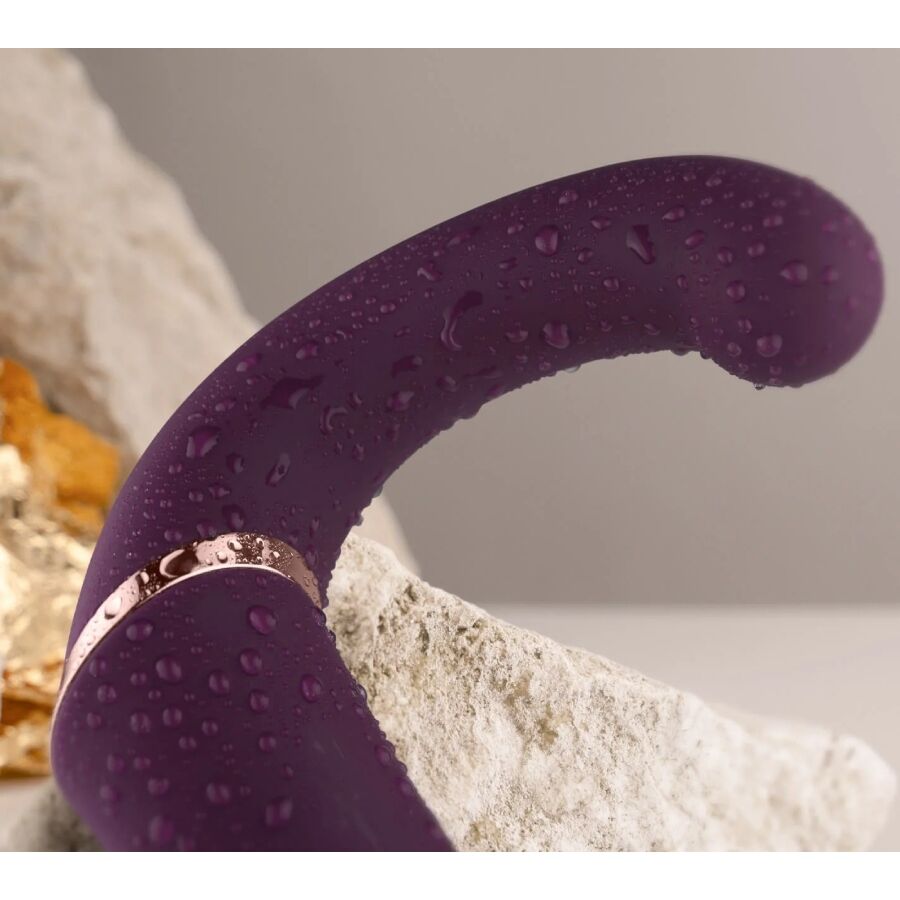 ROCKS-OFF - VIBRADOR DUPLO GEMINI ESTIMULADOR DE CLITÓRIS PONTO G ROXO 6 Rocks-off - vibrador duplo gemini estimulador de clitóris ponto g roxo - image 6