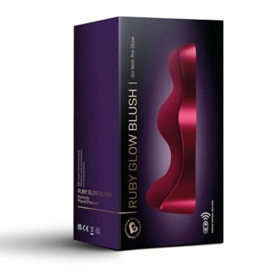 Rocks-off - vibrador ponto g ruby glow blush vermelho rocks-off caliente. Pt