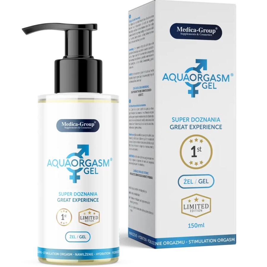 MEDICA GROUP - AQUA ORGASM GEL ÍNTIMO 150 ML 3 Medica group - aqua orgasm gel íntimo 150 ml - image 3