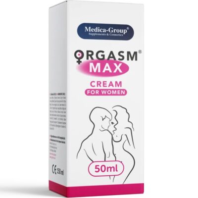 Medica group - creme íntimo orgasm max para mulheres 50 ml medica group caliente. Pt