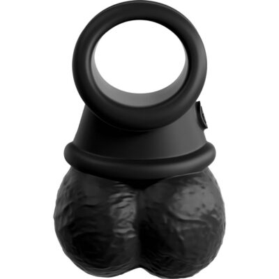 King cock - as joias da coroa bolas de silicone com pesagem e balanço king cock caliente. Pt