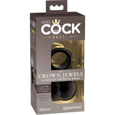 King cock - as joias da coroa bolas de silicone com pesagem e balanço king cock caliente. Pt