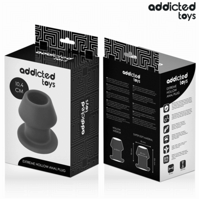Addicted toys - plug anal extremo oco tamanho l 10,4 cm addicted toys caliente. Pt
