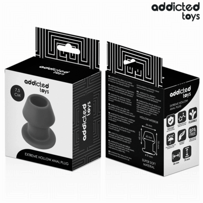 Addicted toys - plug anal extremo oco tamanho s 7,5 cm addicted toys caliente. Pt
