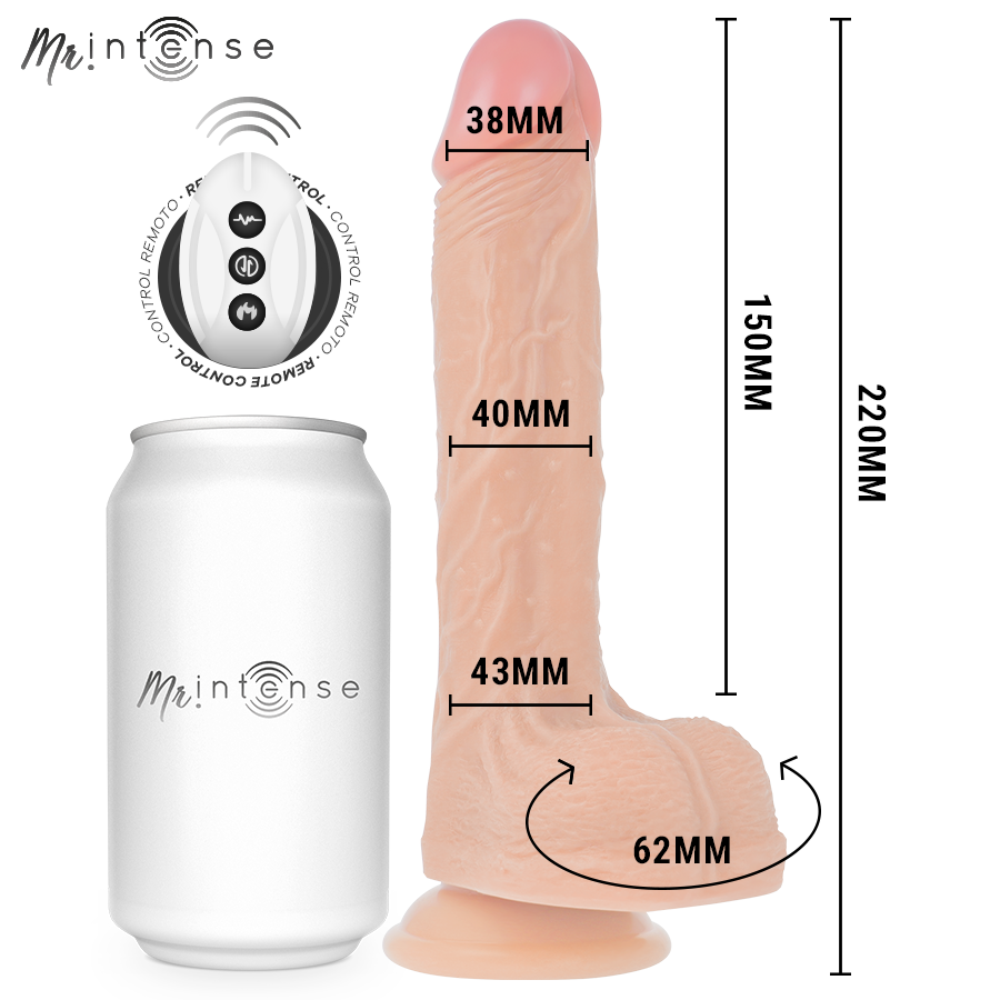MR INTENSE - PÊNIS REALISTA BROSNAN CONTROLE REMOTO 22 CM -O- 4 CM 2 Mr intense - pênis realista brosnan controle remoto 22 cm -o- 4 cm - image 2