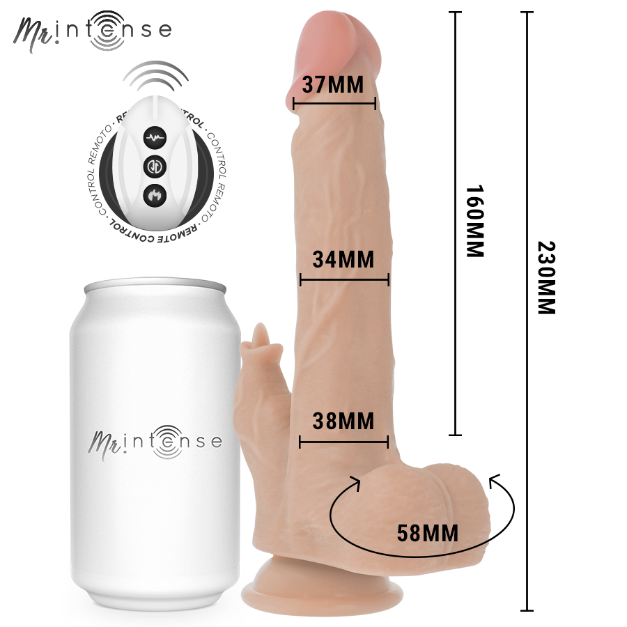 MR INTENSE - REDFORD PÊNIS REALISTA CONTROLE REMOTO 23 CM -O- 3,5 CM 2 Mr intense - redford pênis realista controle remoto 23 cm -o- 3,5 cm - image 2