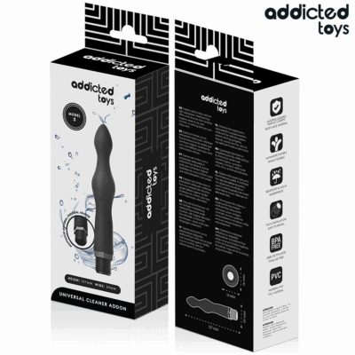 Addicted toys - limpador anal com adaptador universal modelo 3 addicted toys caliente. Pt