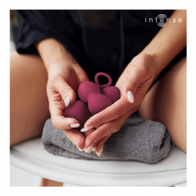 Alternative view of INTENSE - KIT CHARLI KEGEL BALL BURGUNDY