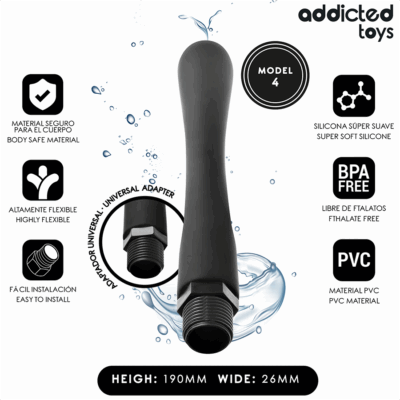 Alternative view of ADDICTED TOYS - LIMPADOR ANAL COM ADAPTADOR UNIVERSAL MODELO 4