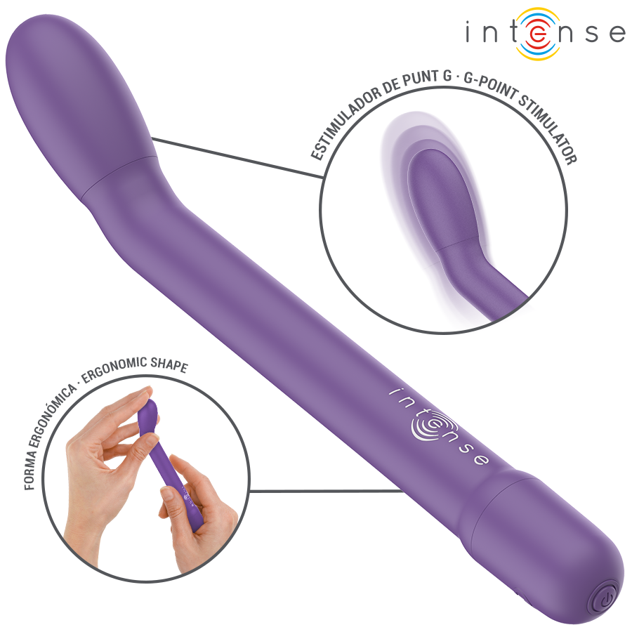 INTENSE - ESTIMULADOR DE PONTO G RECARREGÁVEL KARLIE ROXO 5 Intense - estimulador de ponto g recarregável karlie roxo - image 5