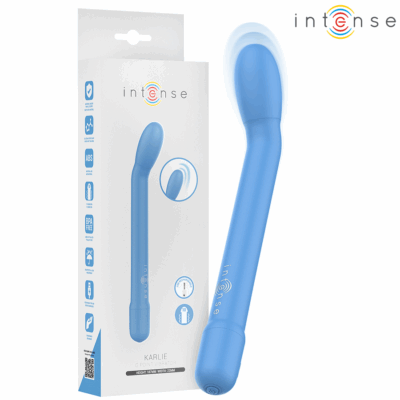 INTENSE - ESTIMULADOR DE PONTO G RECARREGÁVEL KARLIE AZUL