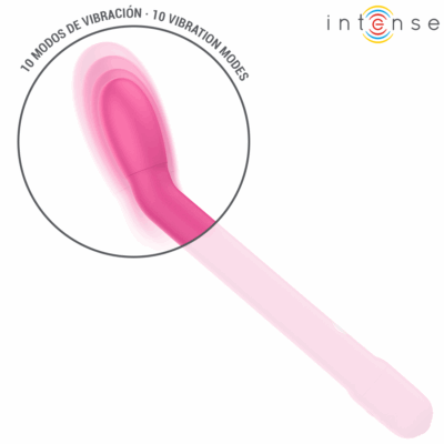 INTENSE - ESTIMULADOR DE PONTO G RECARREGÁVEL KARLIE ROSA 13 Intense - estimulador de ponto g recarregável karlie rosa intense fun caliente. Pt