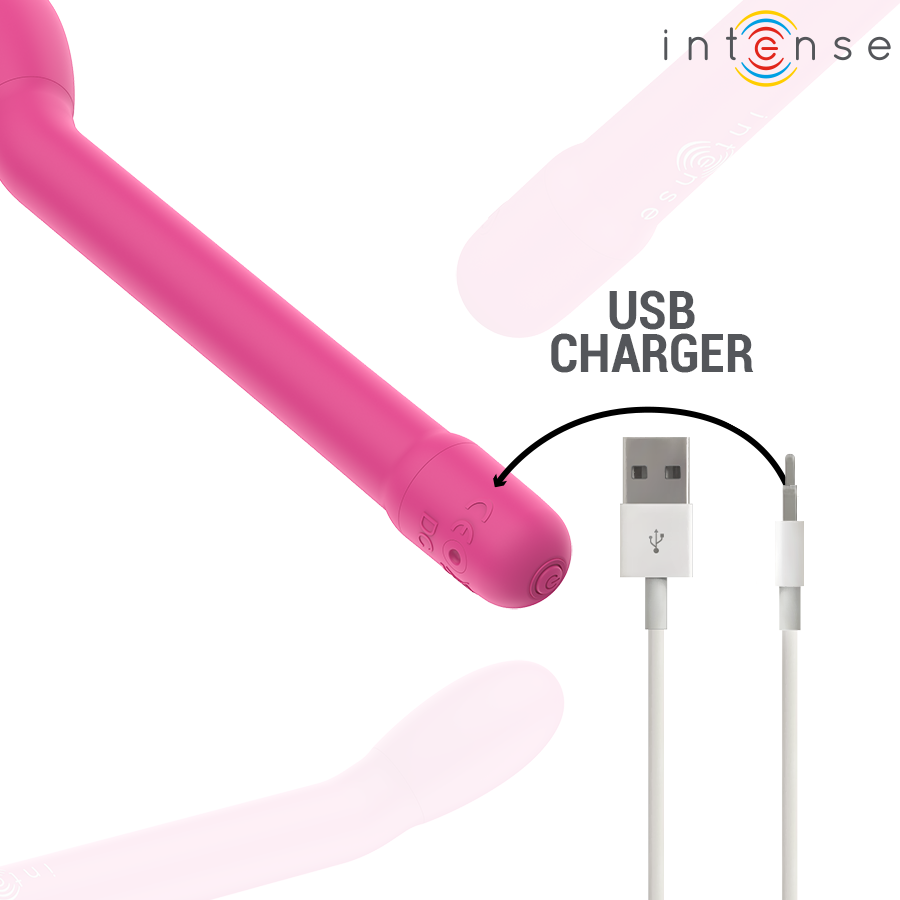 INTENSE - ESTIMULADOR DE PONTO G RECARREGÁVEL KARLIE ROSA 7 Intense - estimulador de ponto g recarregável karlie rosa - image 7
