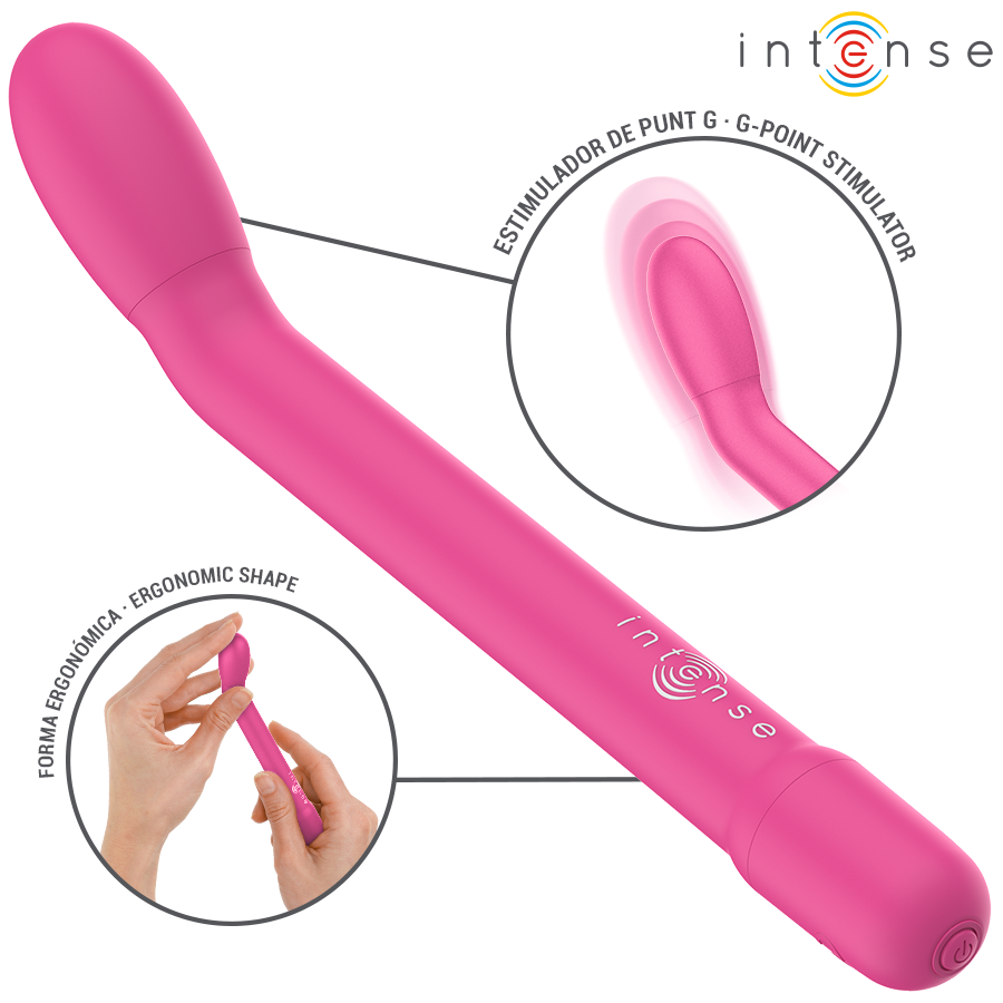 INTENSE - ESTIMULADOR DE PONTO G RECARREGÁVEL KARLIE ROSA 5 Intense - estimulador de ponto g recarregável karlie rosa - image 5