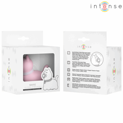 Intense - marie pink efeito de pulsação estimulador de língua intense fun caliente. Pt