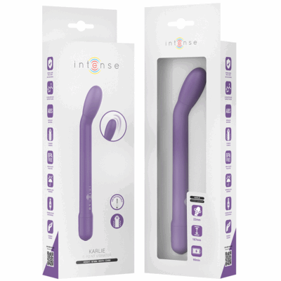 INTENSE - ESTIMULADOR DE PONTO G RECARREGÁVEL KARLIE ROXO 15 Intense - estimulador de ponto g recarregável karlie roxo intense fun caliente. Pt