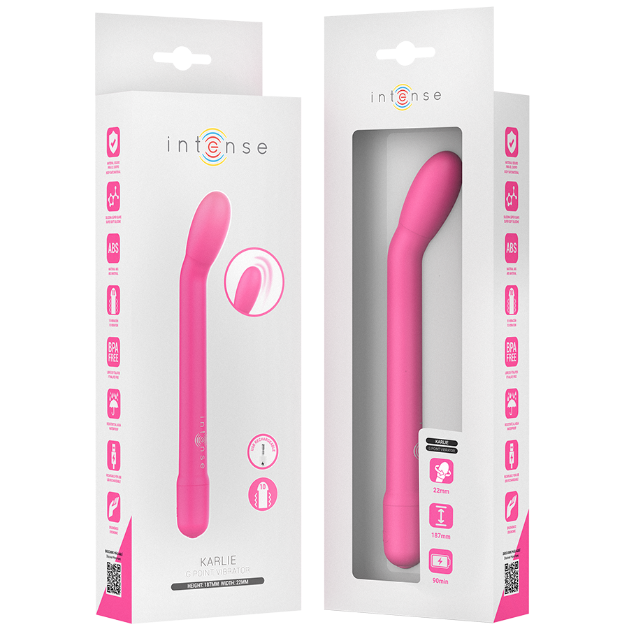 INTENSE - ESTIMULADOR DE PONTO G RECARREGÁVEL KARLIE ROSA 8 Intense - estimulador de ponto g recarregável karlie rosa - image 8
