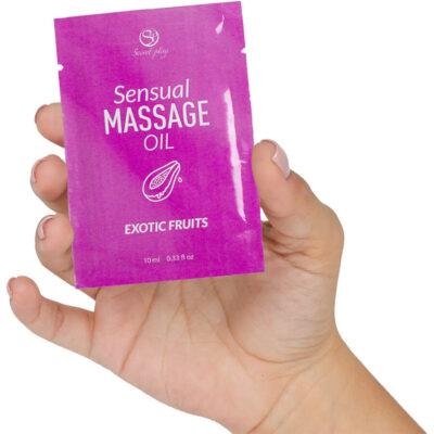 Alternative view of SECRETPLAY - ÓLEO DE MASSAGEM DE FRUTAS EXÓTICAS EM DOSE ÚNICA 10 ML
