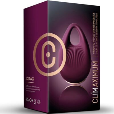 Climaximum - vibrador de dedo coaxial climaximum caliente. Pt