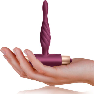 Climaximum - kit dare vibrador torcido + plug anal iniciantes climaximum caliente. Pt