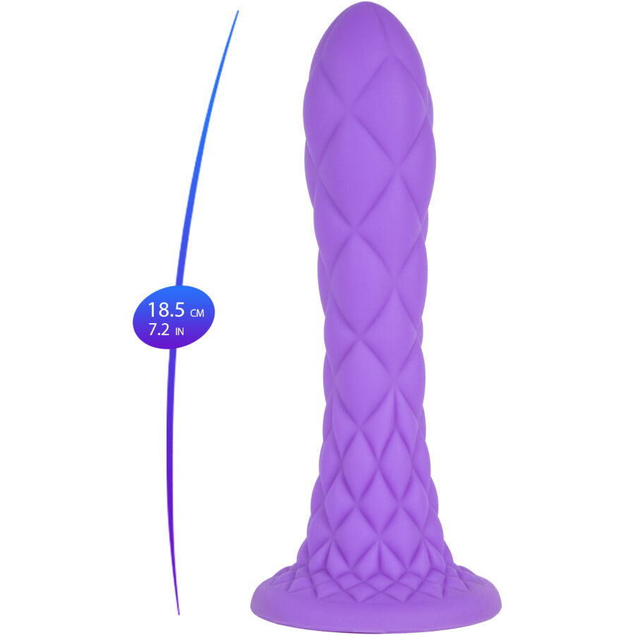 SILEXD - DREAMY DILDO FANTASY SILICONE LÍQUIDO TERMORATIVO VIOLETA 18,5 CM 6 Silexd - dreamy dildo fantasy silicone líquido termorativo violeta 18,5 cm - image 6