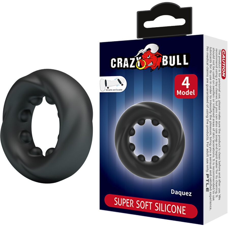 CRAZY BULL - ANEL DE SILICONE DAQUEZ MODELO 4 1 Crazy bull - anel de silicone daquez modelo 4