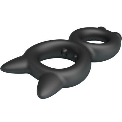 Crazy bull - anel duplo de silicone toran modelo 20 crazy bull caliente. Pt
