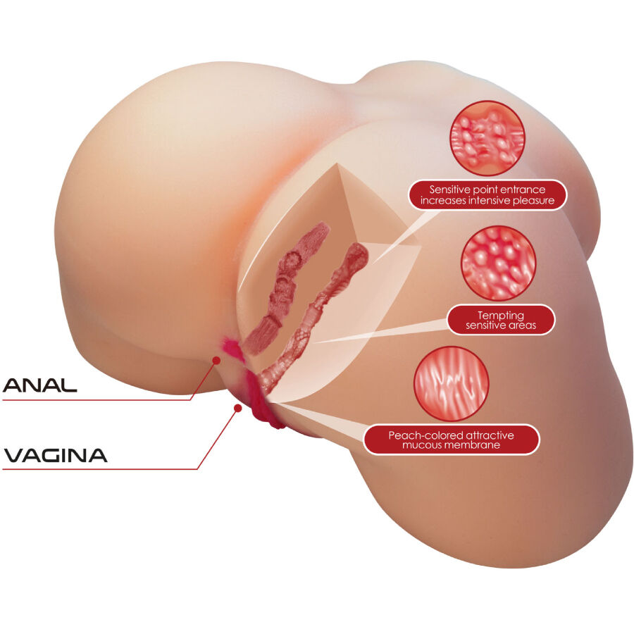 CRAZY BULL - OLIVIA REALISTA BUNDA FEMININA VAGINA E ANAL 5,5 KG 7 Crazy bull - olivia realista bunda feminina vagina e anal 5,5 kg - image 7