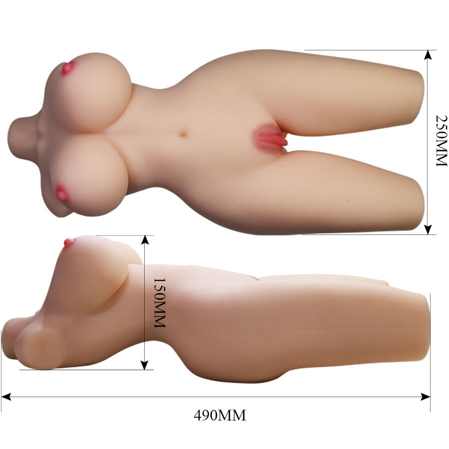CRAZY BULL - TIFFANY TORSO FEMININO REALISTA VAGINA E ANAL 5,5 KG 8 Crazy bull - tiffany torso feminino realista vagina e anal 5,5 kg - image 8