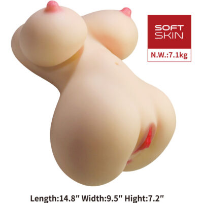Alternative view of CRAZY BULL - FIONA TRONCO FEMININO REALISTA VAGINA E ANAL 7,1 KG