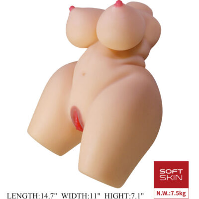 Alternative view of CRAZY BULL - GRACE TRONCO FEMININO REALISTA VAGINA E ANAL 7,5 KG