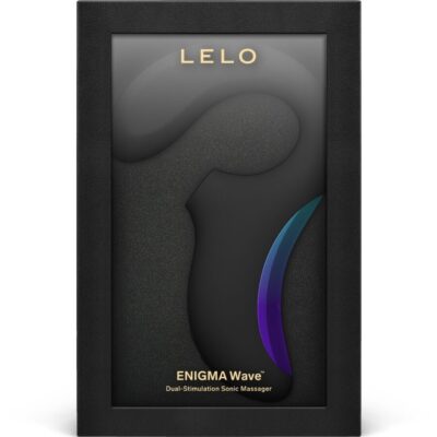 Lelo - enigma wave massageador de tripla vibração preto lelo caliente. Pt