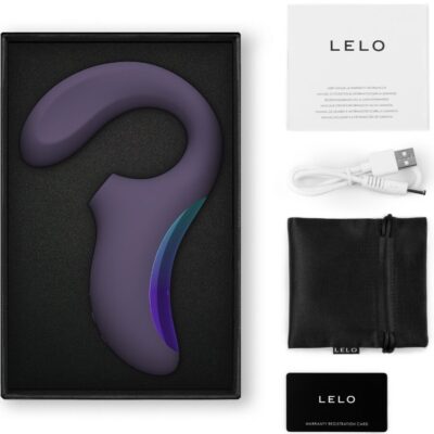 Lelo - enigma wave massageador de tripla vibração cyber roxo lelo caliente. Pt