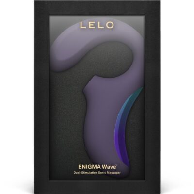 Lelo - enigma wave massageador de tripla vibração cyber roxo lelo caliente. Pt