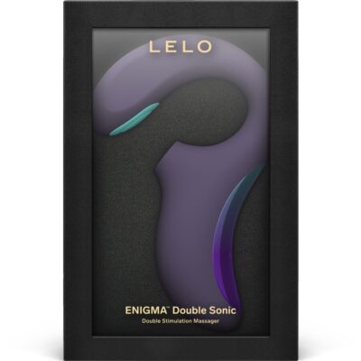 Lelo - enigma duplo vibrador sônico point g cyber roxo lelo caliente. Pt