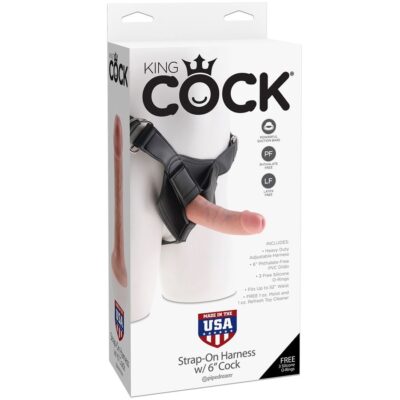 Alternative view of KING COCK HARNESS COM PÊNIS REALISTA 15,20 CM