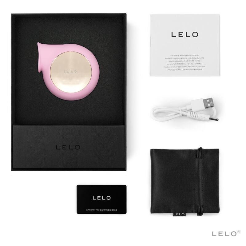 LELO - ESTIMULADOR DE ONDAS DE CLITÓRIS SILA ROSA 2 Lelo - estimulador de ondas de clitóris sila rosa - image 2