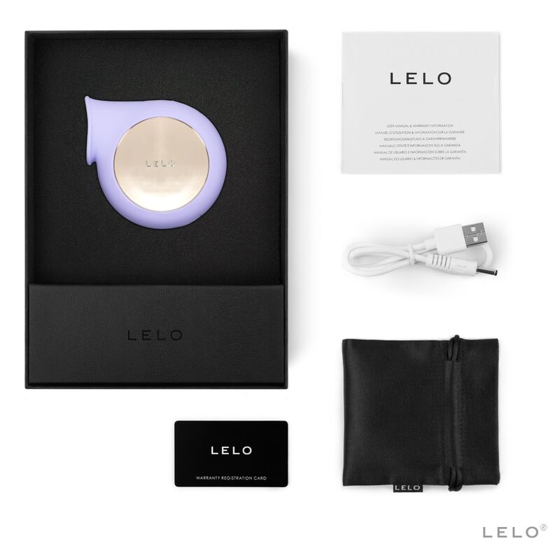 LELO - ESTIMULADOR DE ONDAS DE CLITÓRIS SILA LILAC 2 Lelo - estimulador de ondas de clitóris sila lilac - image 2