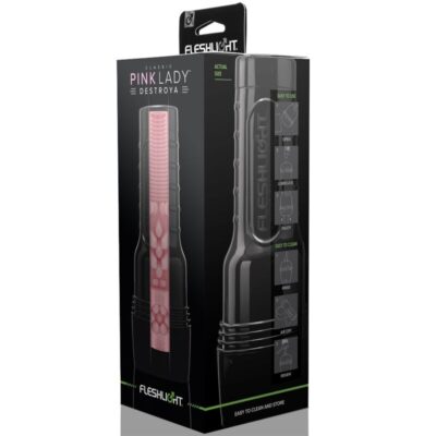 Fleshlight - masturbador clssico rosa lady destroya fleshlight origin caliente. Pt