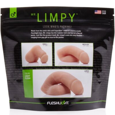 Alternative view of MR. LIMPY FLESHLIGHT - PEQUENO FLESHTONE