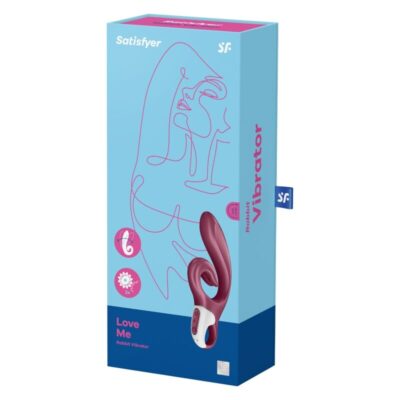 Satisfyer - love me coelho vibrao vermelho satisfyer vibrator caliente. Pt
