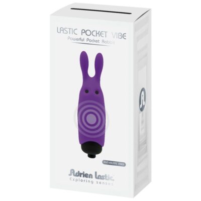 Adrien lastic - vibrador de coelho violeta de bolso lastic adrien lastic caliente. Pt